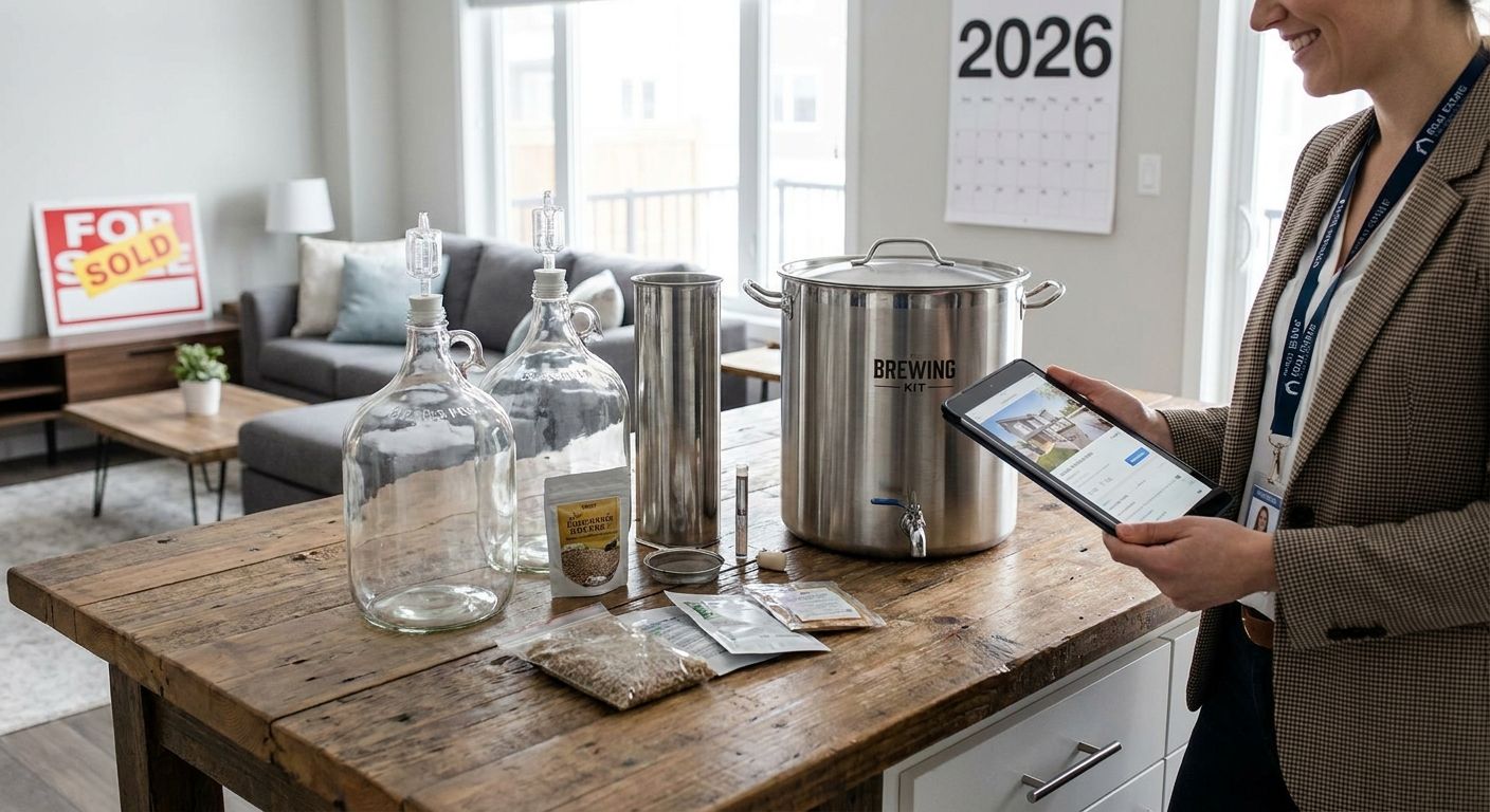 Home brewing kits for real estate agents: complete 2026 guide