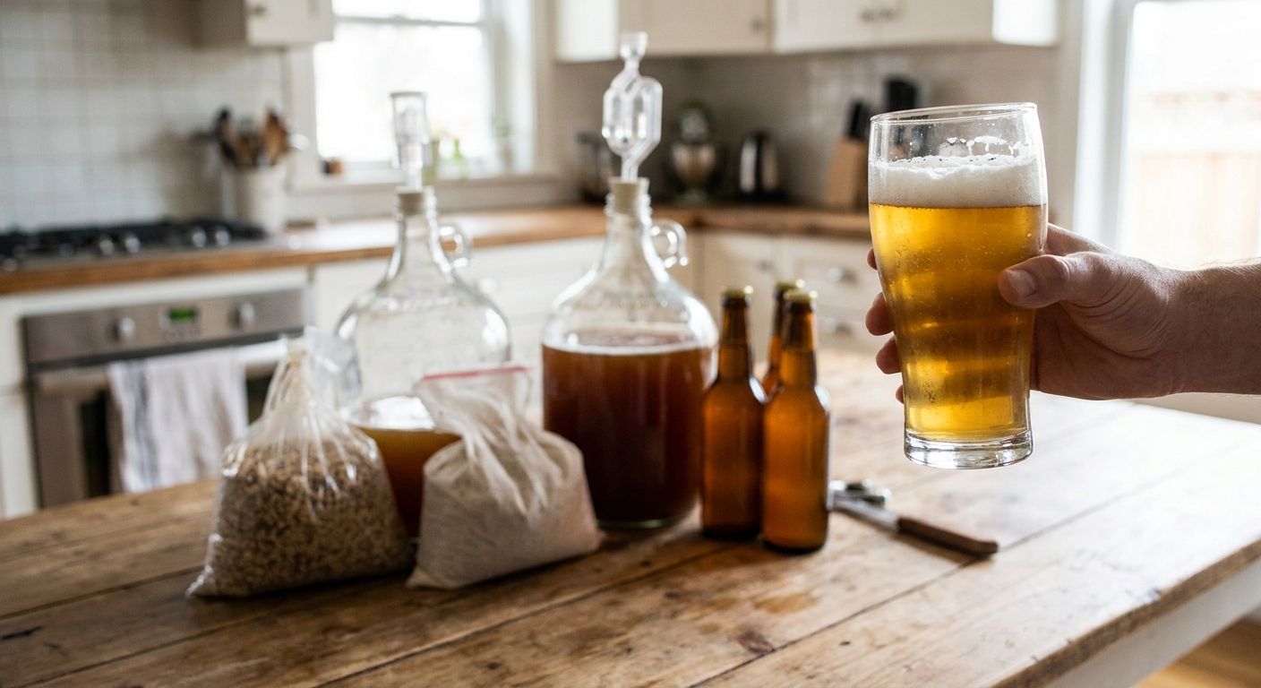 Is homemade beer safe to drink?
