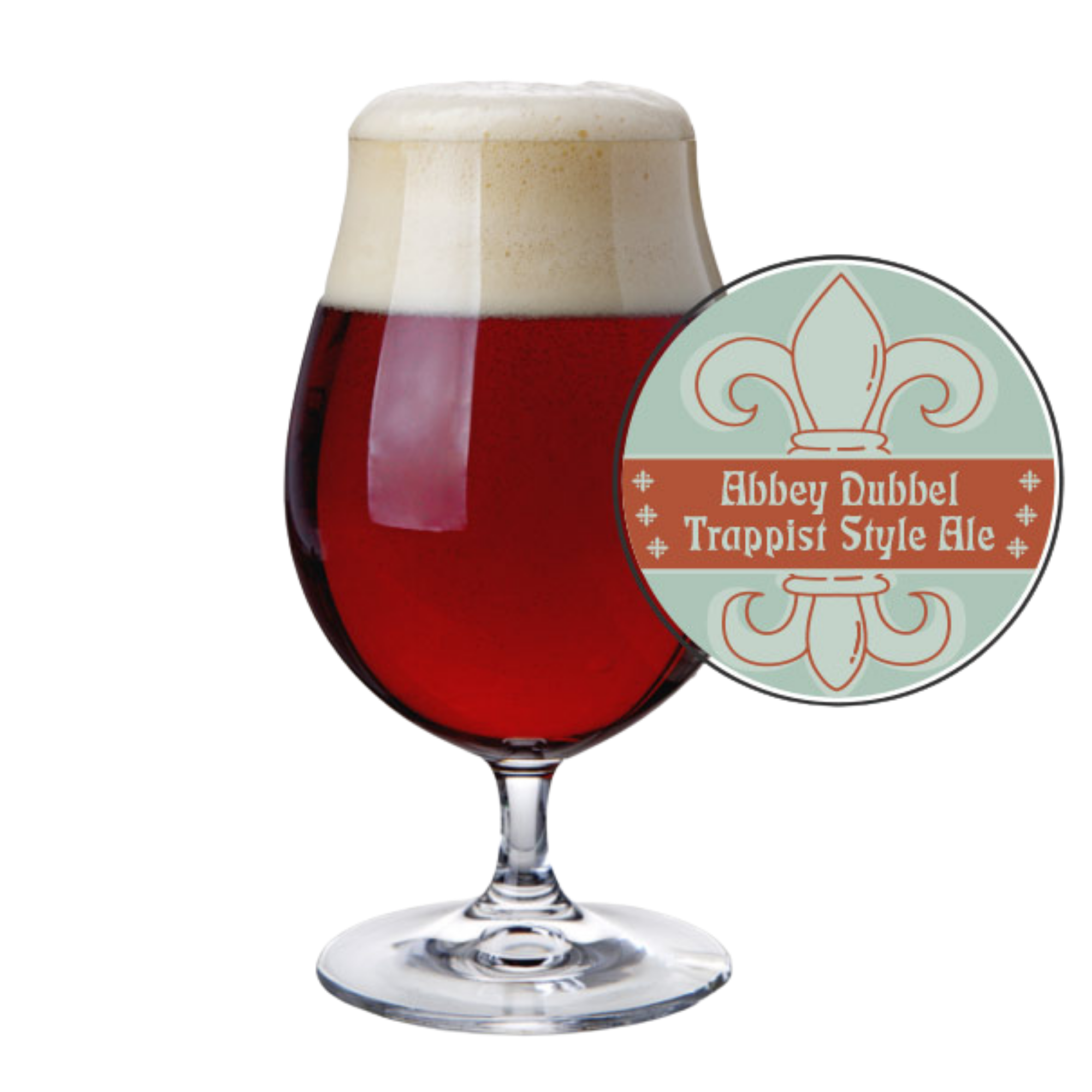 Abbey Dubbel Trappist Style Ale 5 Gallon