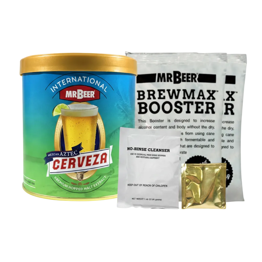 Aztec Mexican Cerveza standard refill ingredients