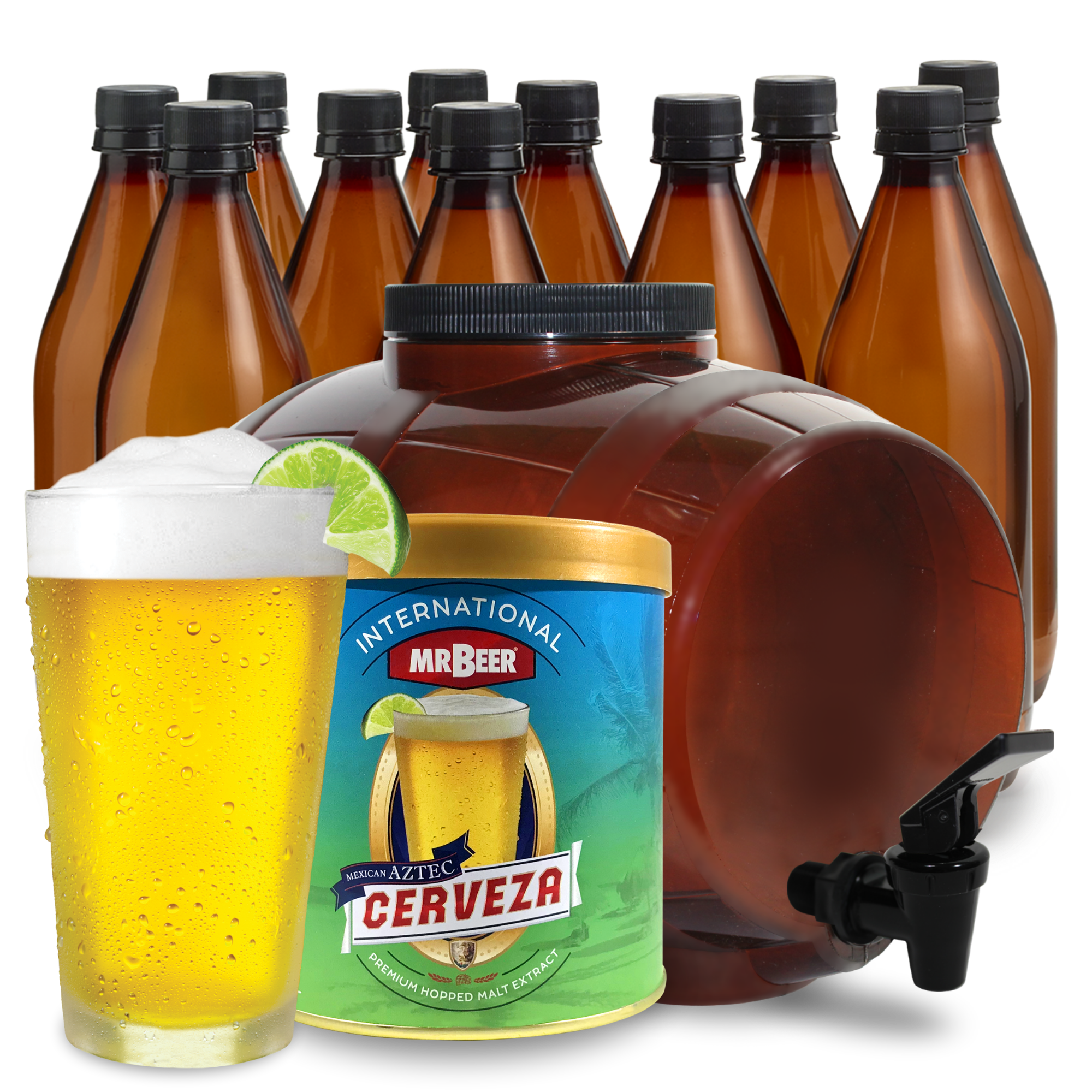Aztec Mexican Cerveza Complete Beer making Kit