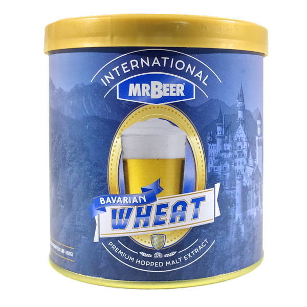 Bavarian Weissbier hopped malt extract can
