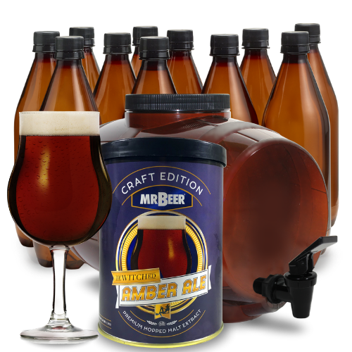 Bewitched Amber Ale Complete Beer Making Kit