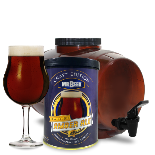Bewitched Amber Ale Starter Beer Making Kit