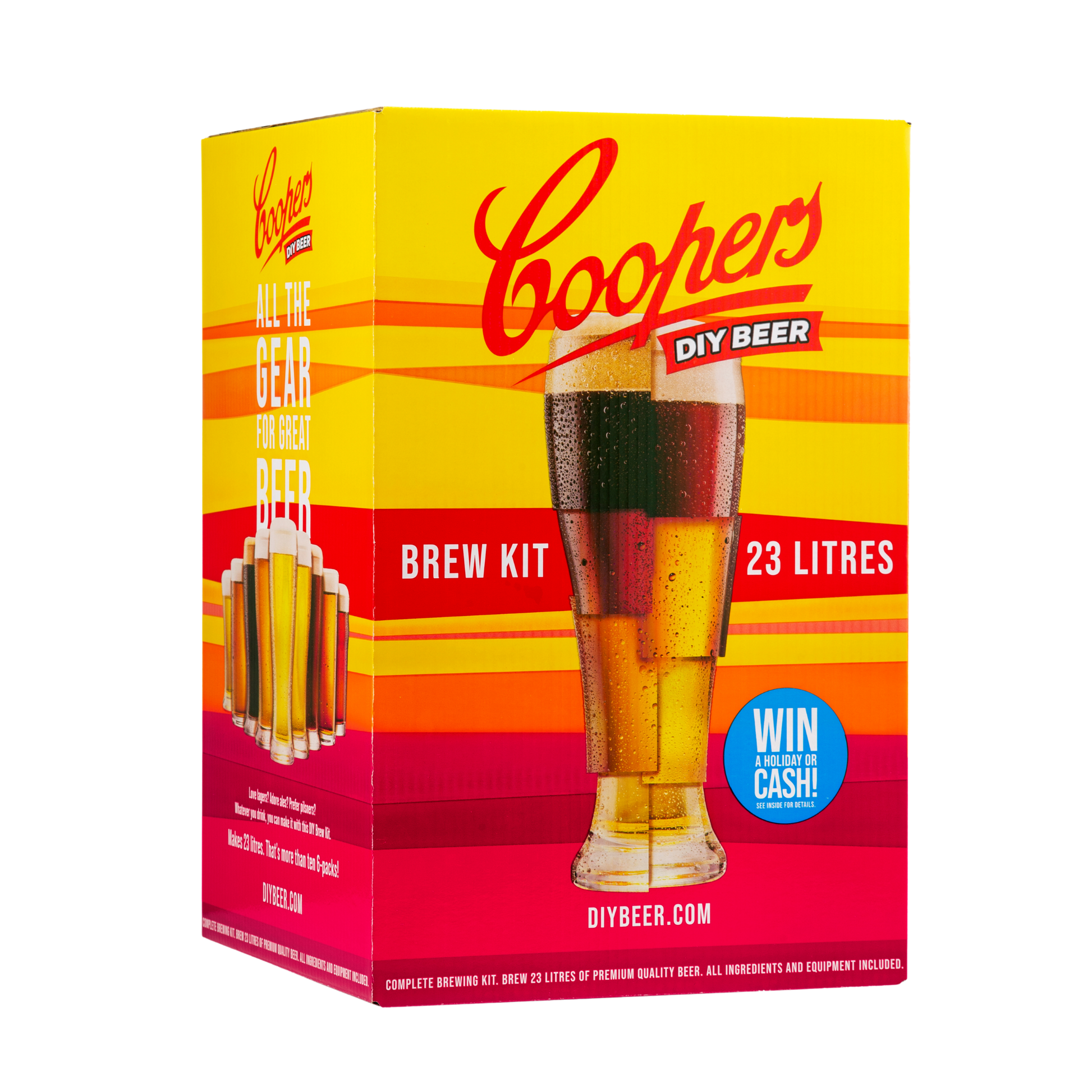 Coopers DIY 5 Gallon Complete Beer Making Kit – Mr Beer Coopers DIY 5 Gallon Complete Beer Making Kit – Mr Beer