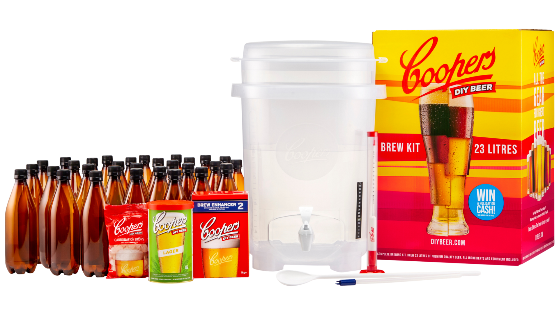 Coopers DIY 5 Gallon Complete Beer Making Kit – Mr Beer
