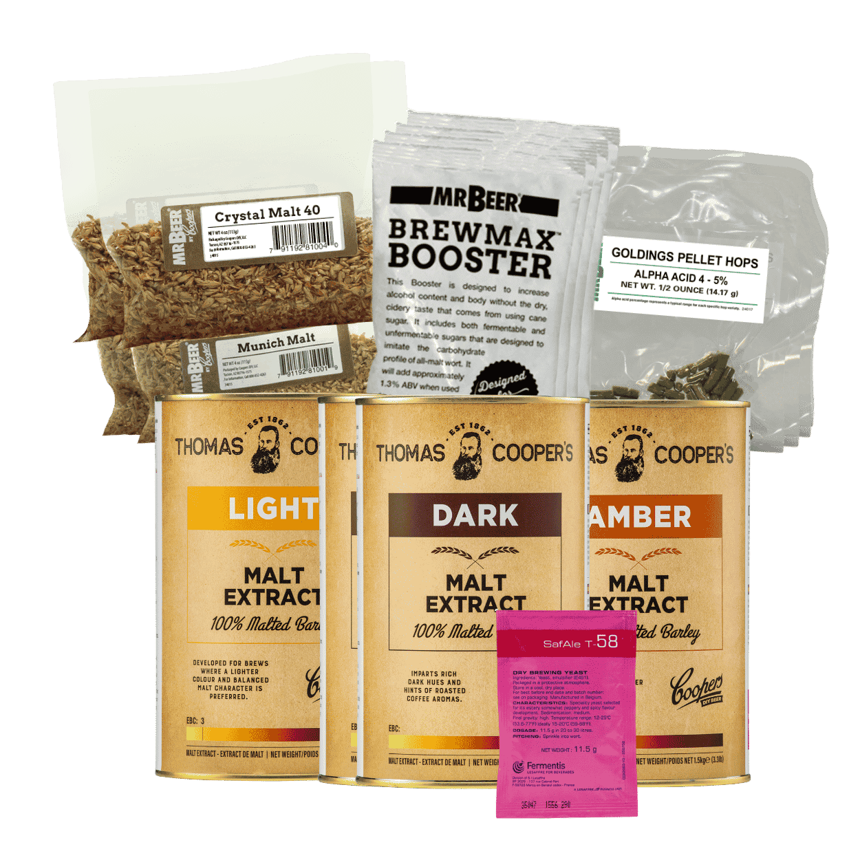 De Koningsbeker Belgian Dark Strong Ale 5 Gallon