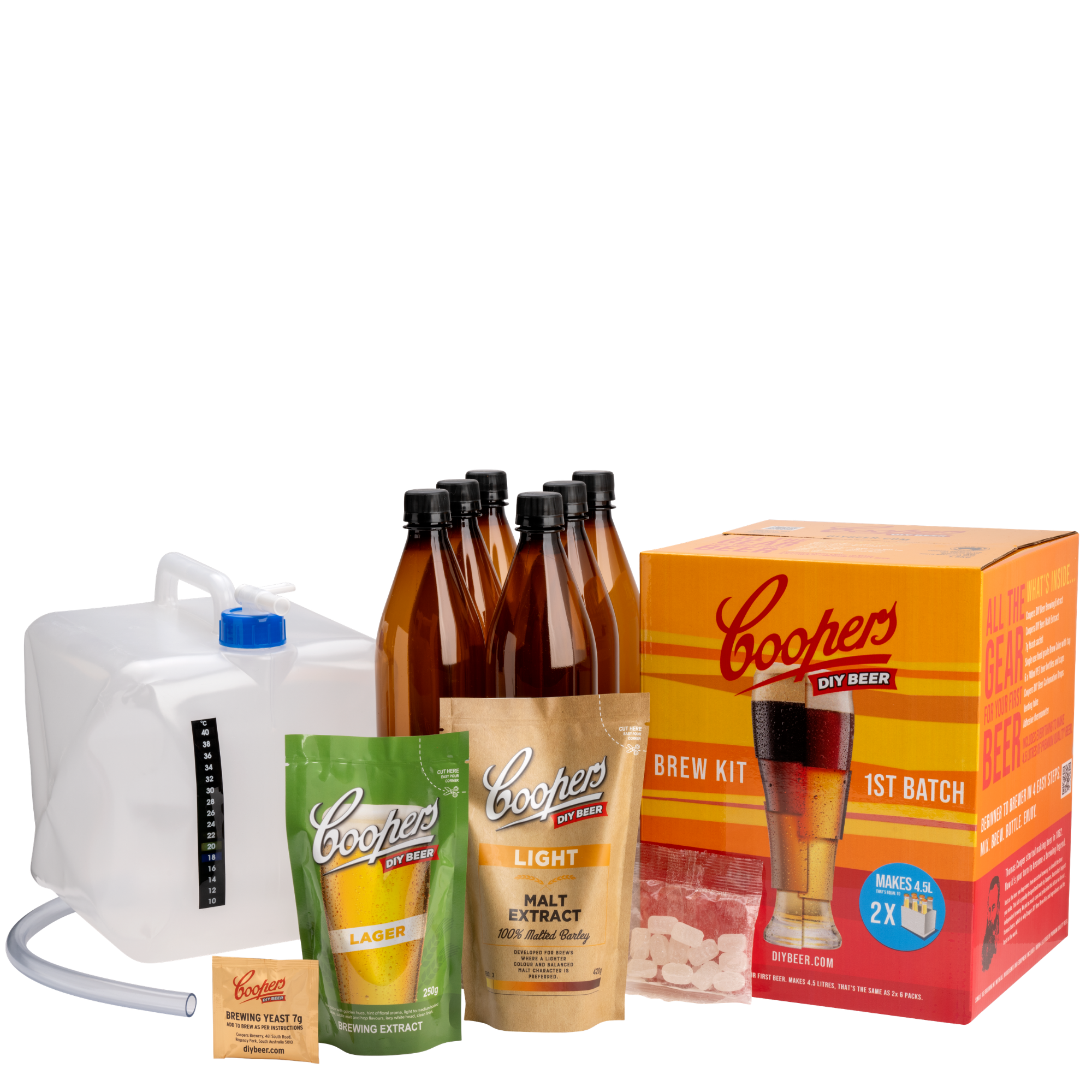 Coopers DIY 1st Batch Brew Kit – The Perfect Gift for Beer Lovers!