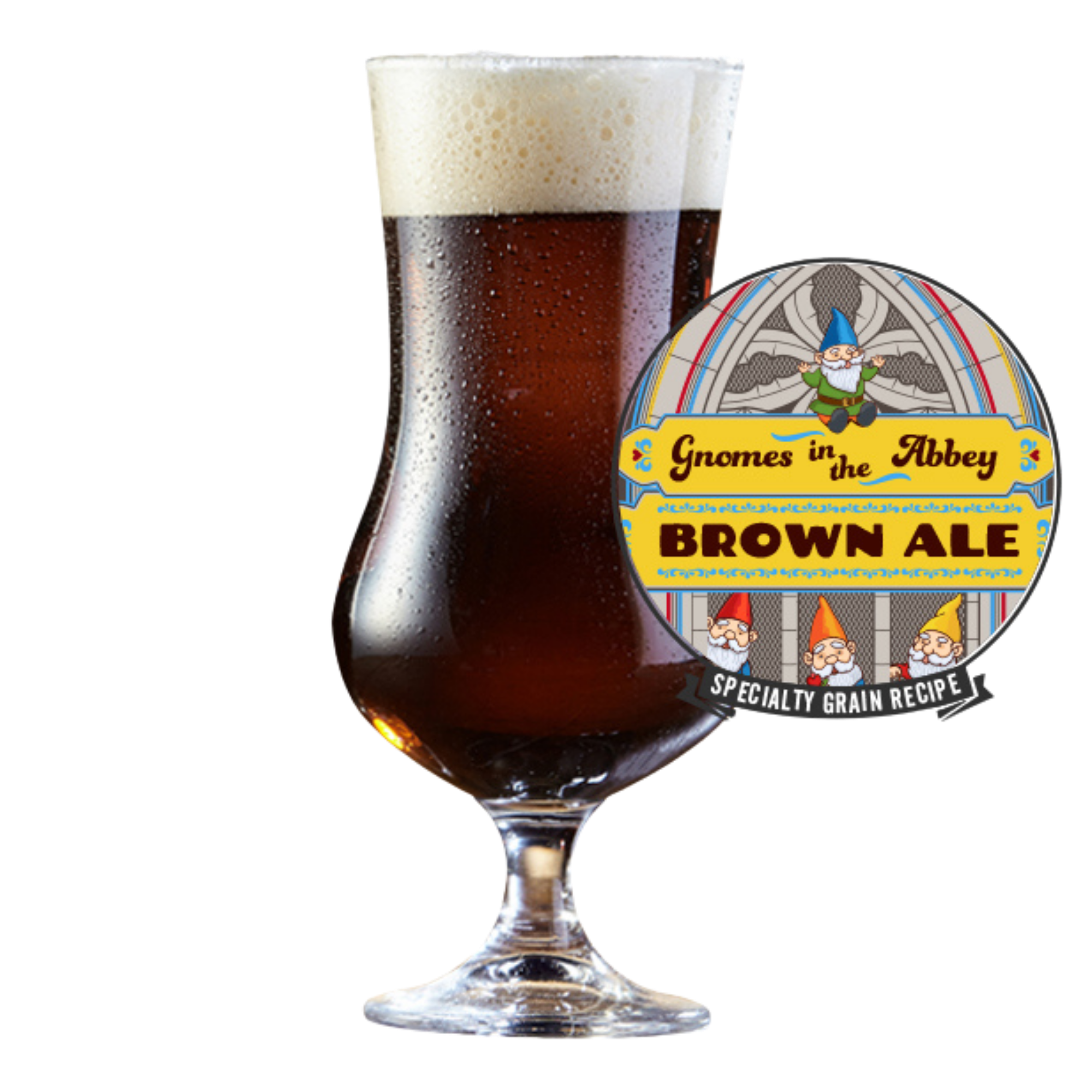 Gnomes in The Abbey Brown Ale