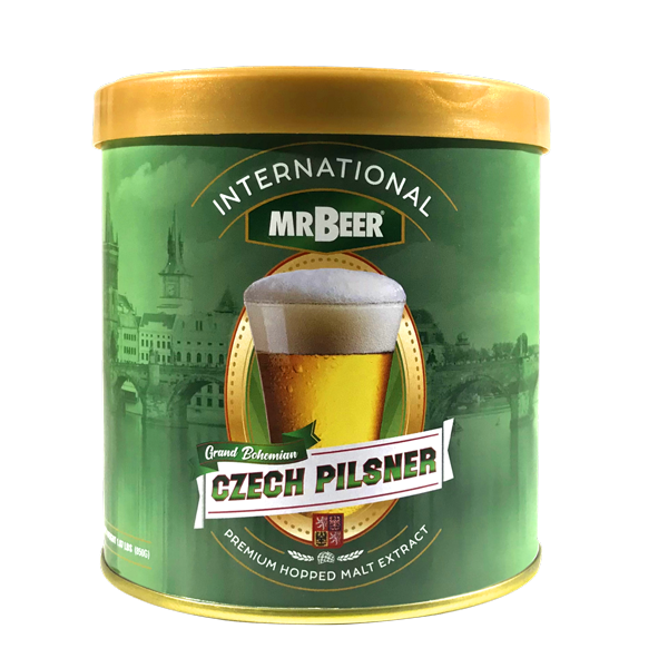 Grand Bohemian Czech Pilsner hopped malt extract can