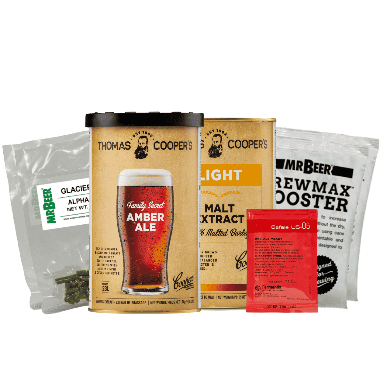 Hidden Lake Amber Ale 5 Gallon