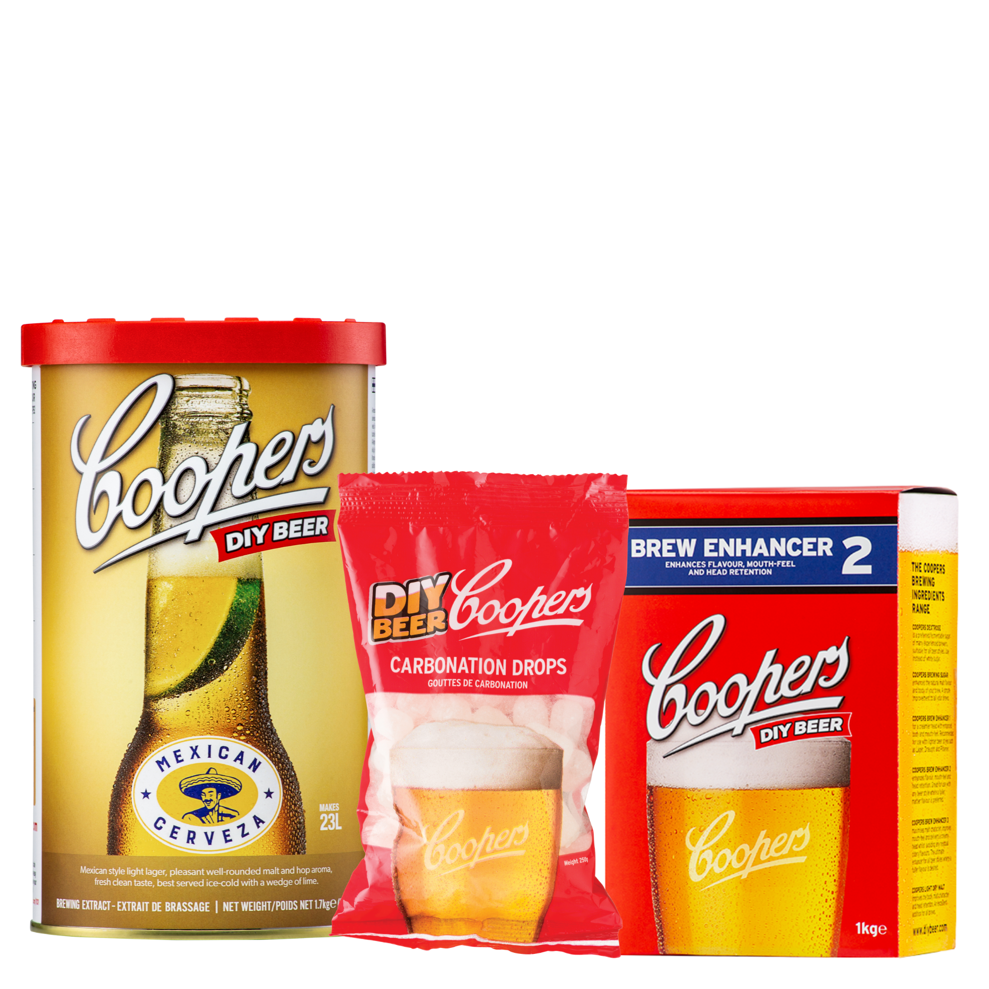 Coopers DIY Mexican Cerveza 5 Gallon Refill