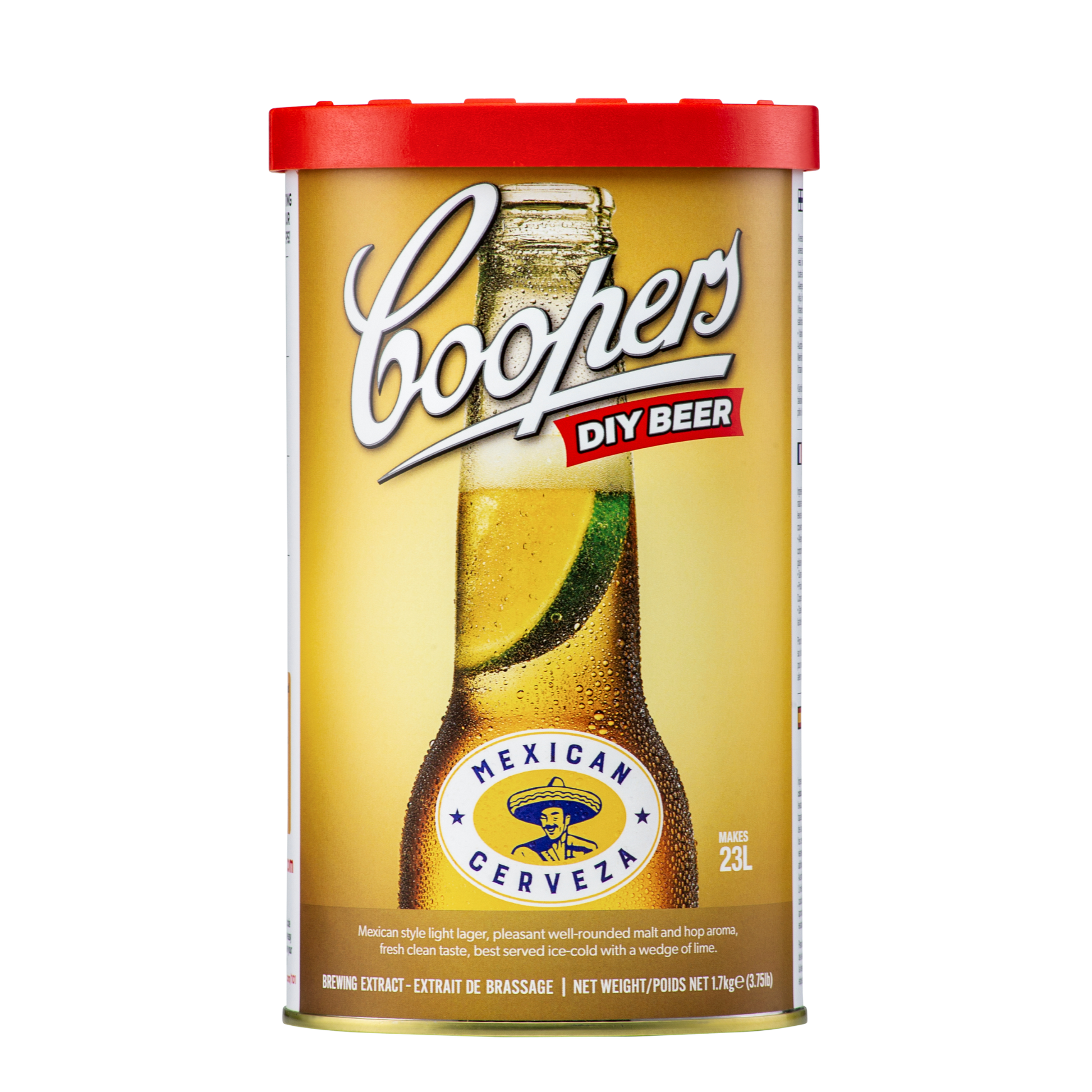 Coopers DIY Mexican Cerveza 5 Gallon Refill