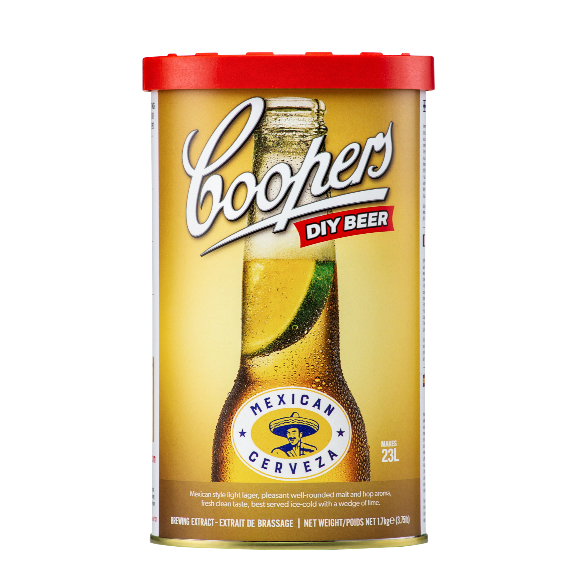 Coopers DIY Mexican Cerveza 5 Gallon Refill