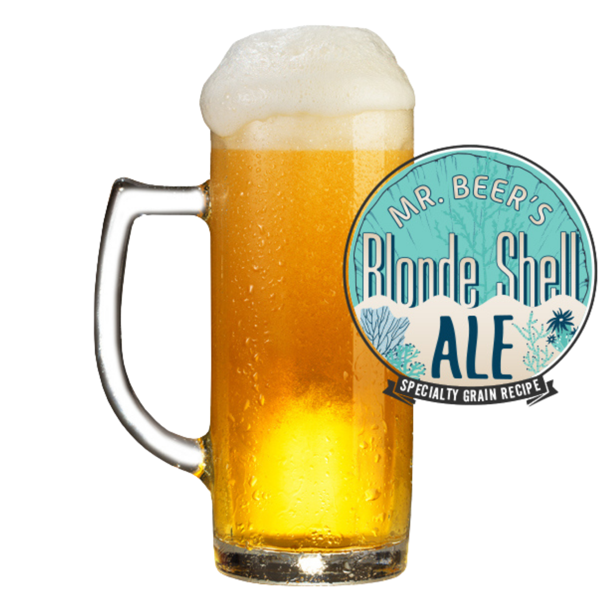 Mr. Beer's Blonde Shell Ale 5 Gallon