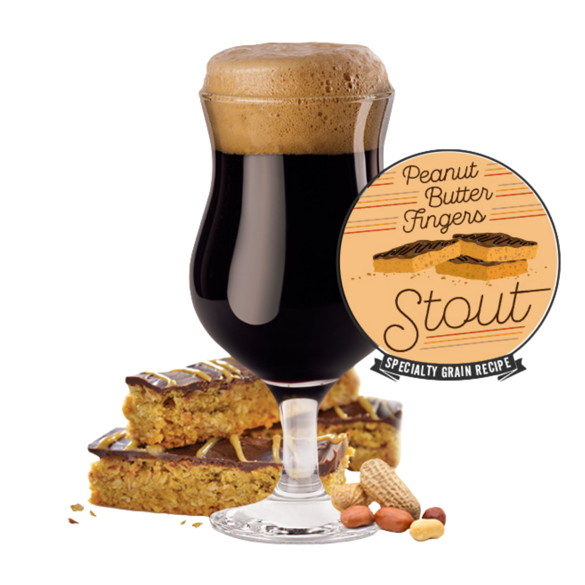 Peanut Butter Fingers Stout 5 Gallon