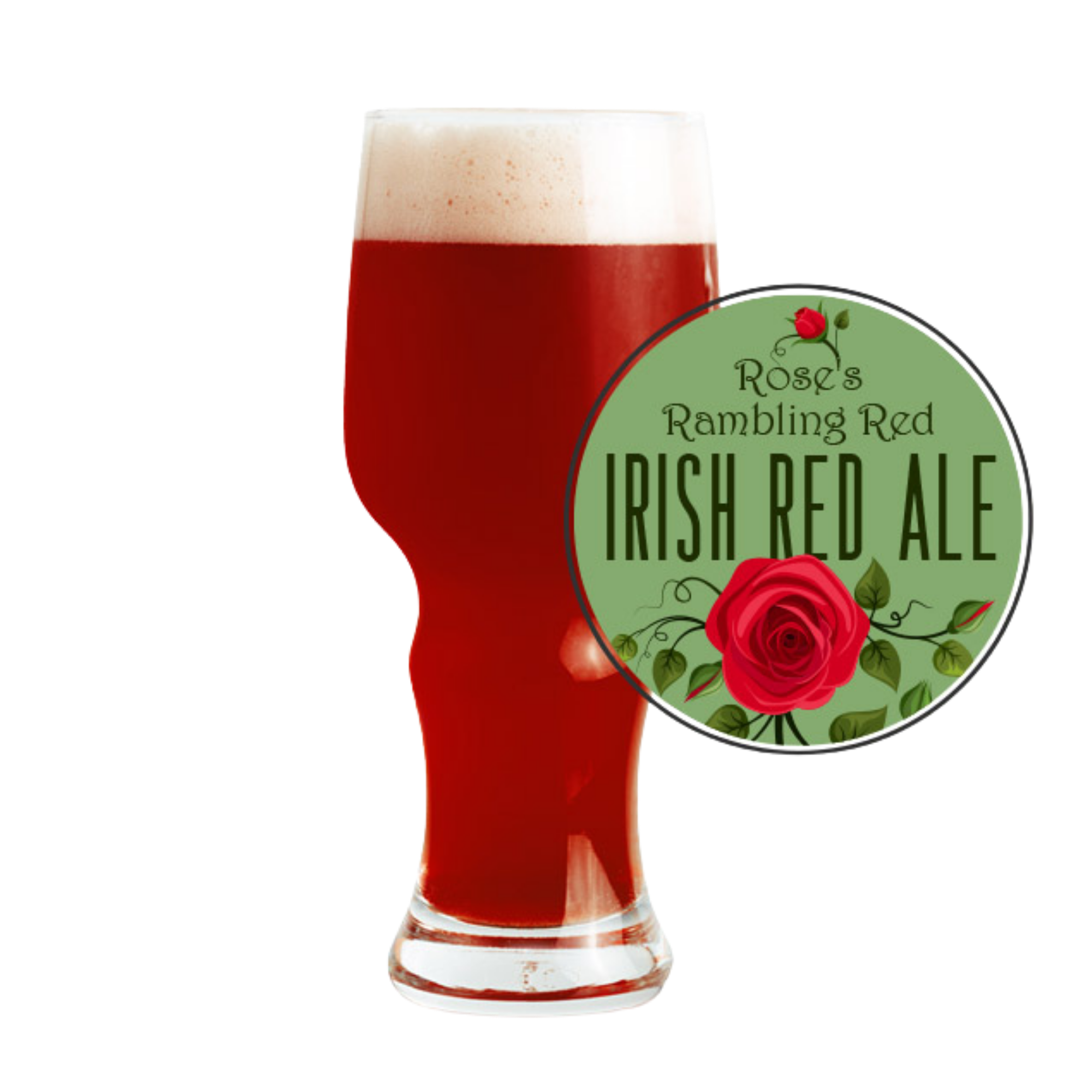 Rose's Rambling Irish Red 5 Gallon