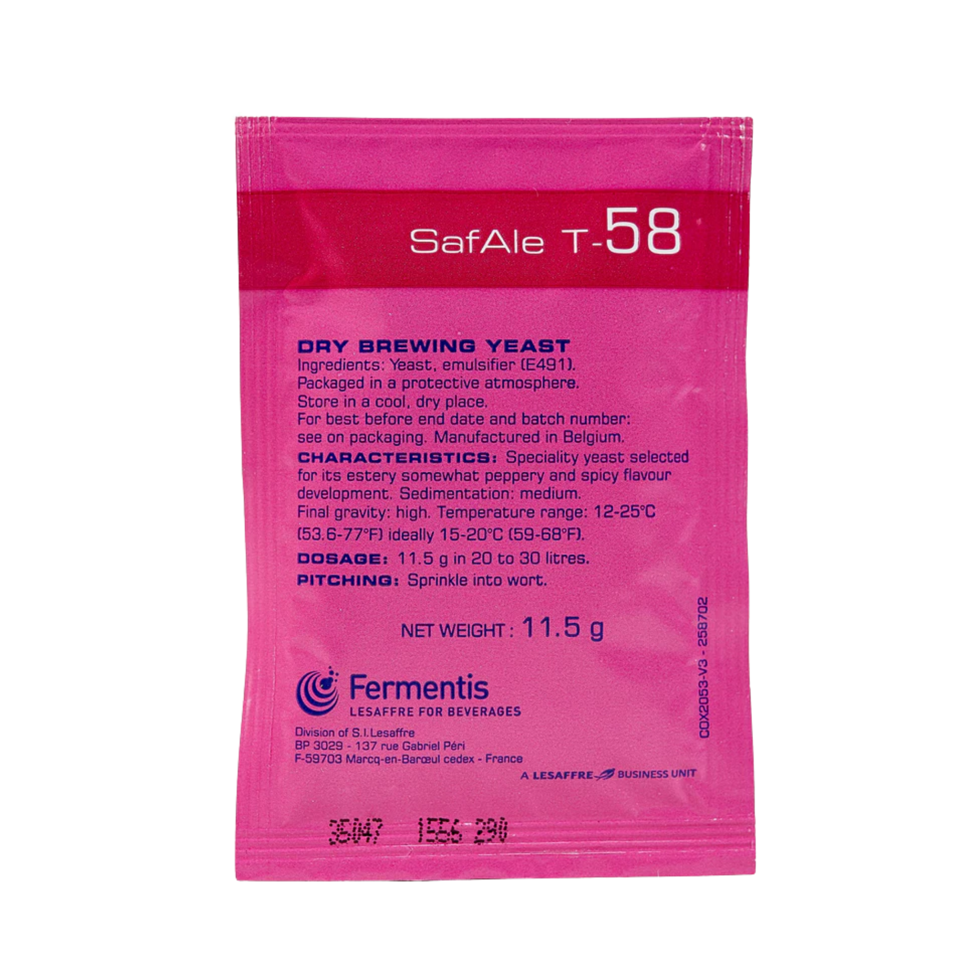 SafAle T-58 Dry Ale Yeast