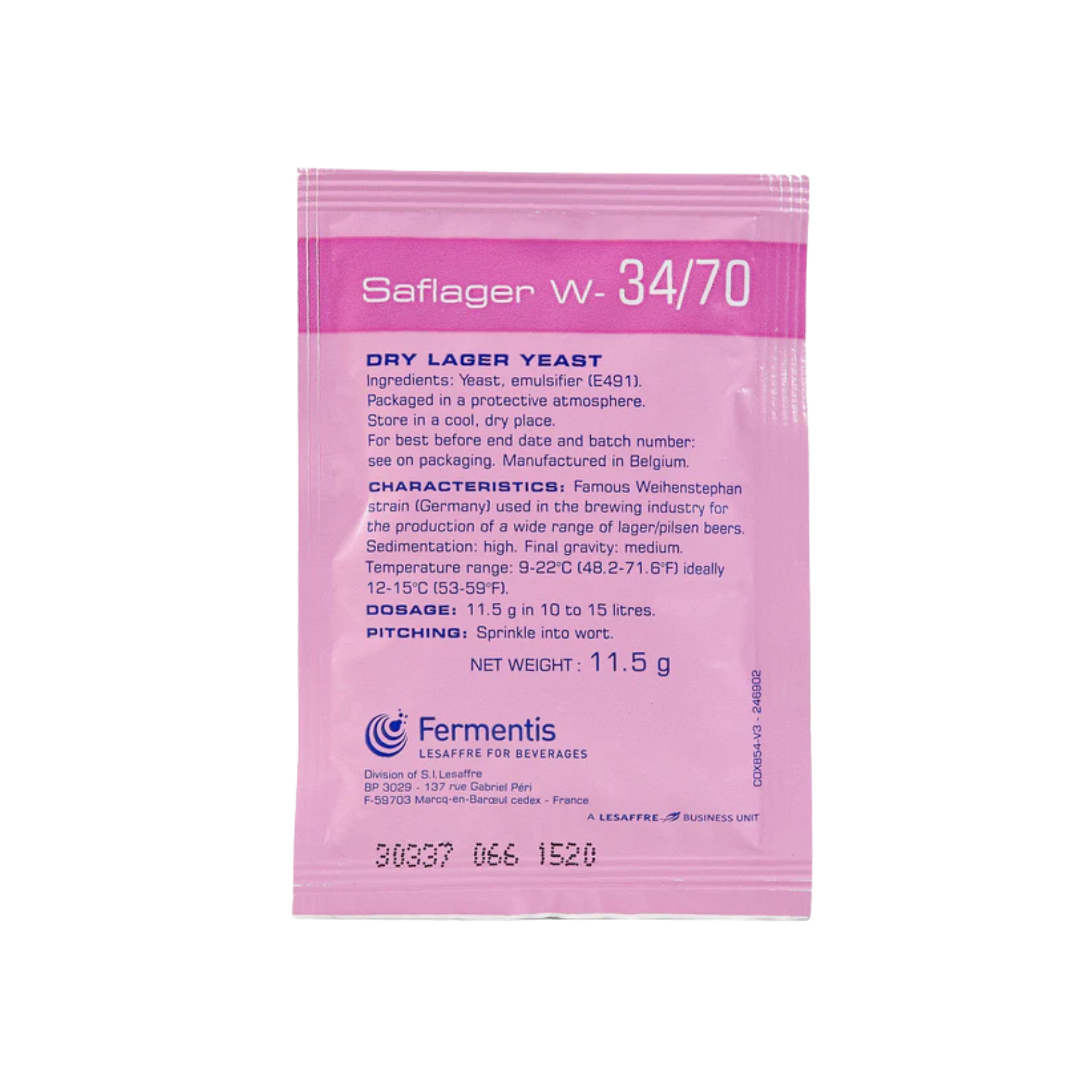 Saflager W-34/70 Dry Lager Yeast