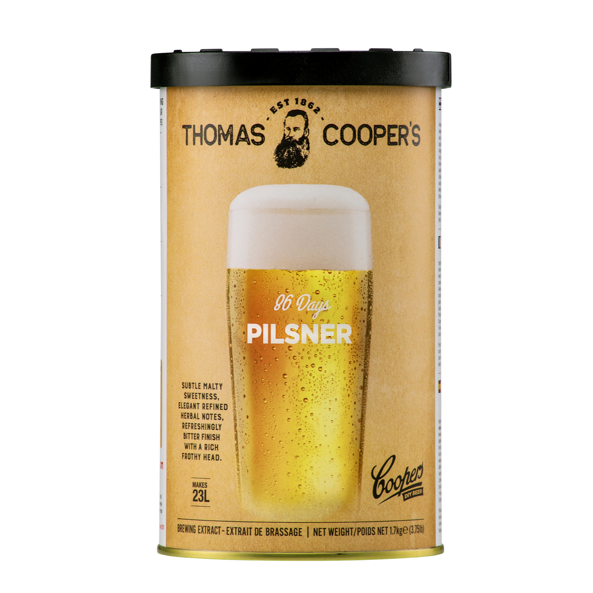 Coopers DIY Thomas Coopers Series 86 Days Pilsner 5 Gallon Refill