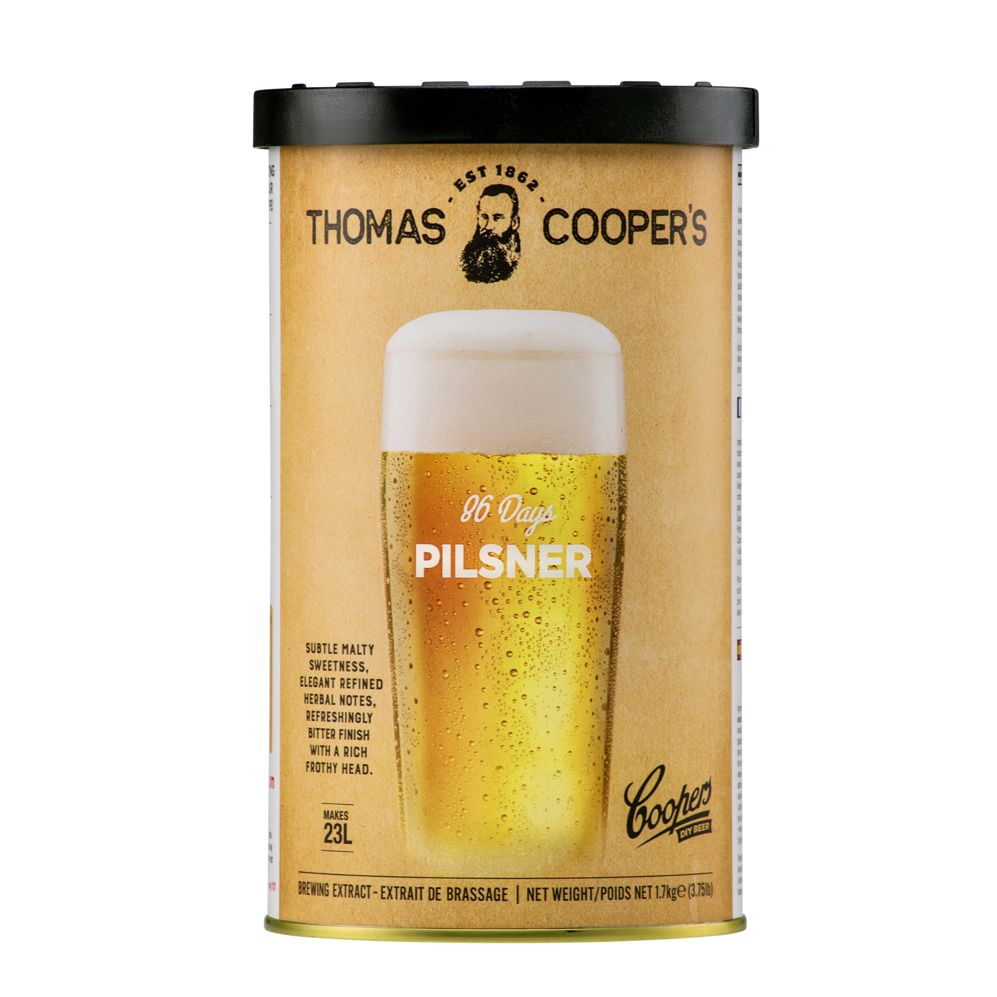 Coopers DIY Thomas Coopers Series 86 Days Pilsner 5 Gallon Refill