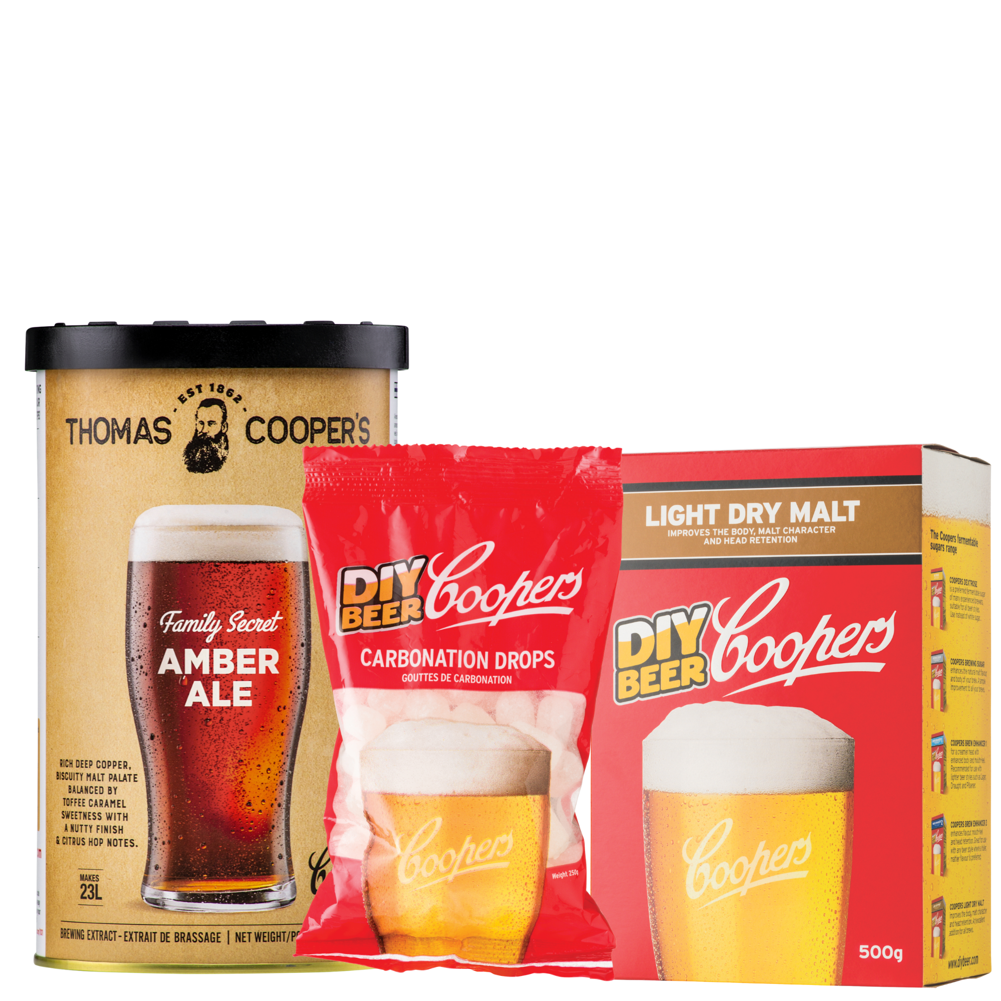 Coopers DIY Thomas Coopers Series Family Secret Amber Ale 5 Gallon Refill
