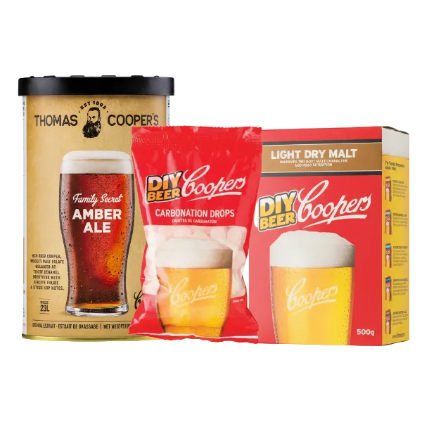 Coopers DIY Thomas Coopers Series Family Secret Amber Ale 5 Gallon Refill