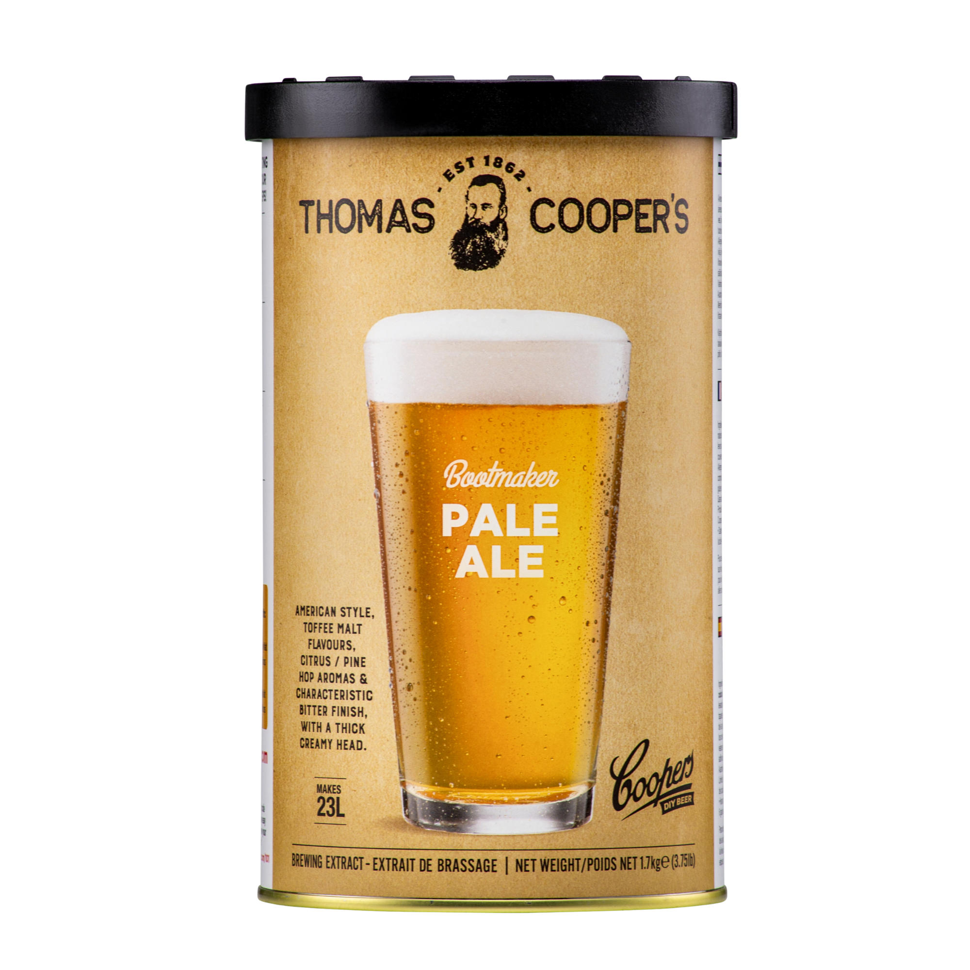 Coopers DIY Thomas Coopers Series Bootmaker Pale Ale 5 Gallon Refill