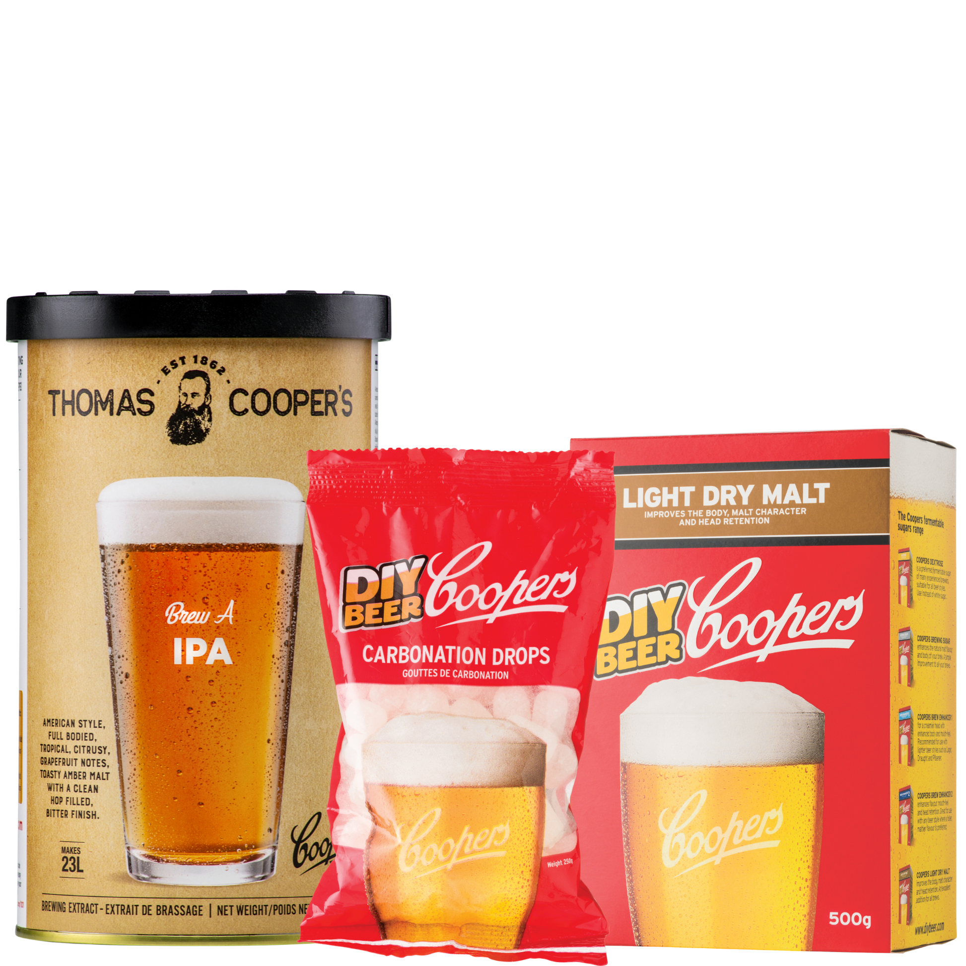 Coopers DIY Thomas Coopers Series Brew A IPA 5 Gallon Refill