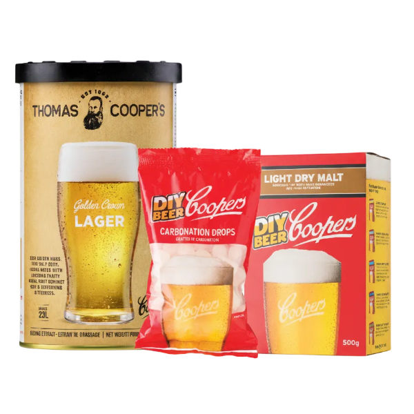 Coopers DIY Thomas Coopers Series Golden Crown Lager 5 Gallon Refill