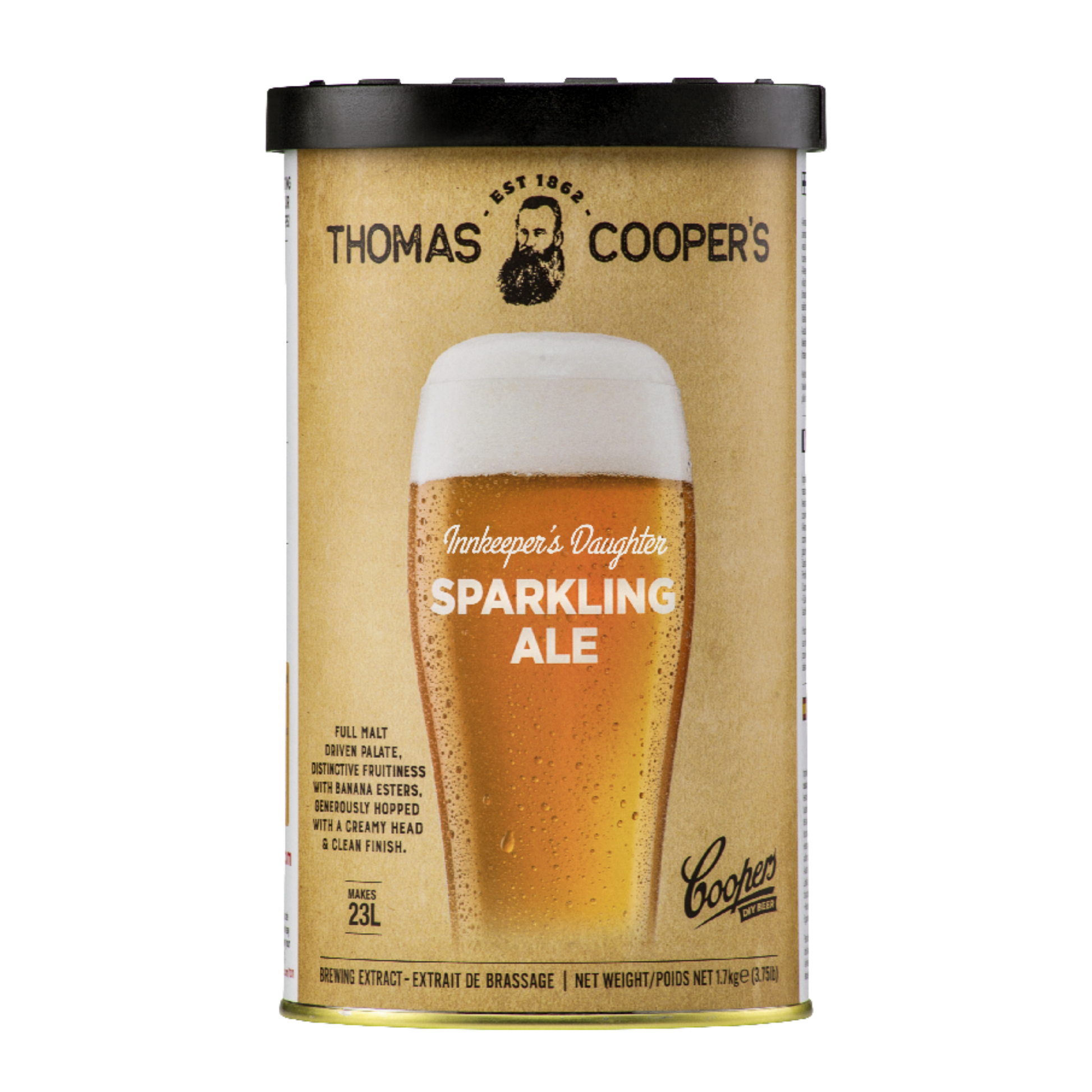 Coopers DIY Thomas Coopers Series Innkeeper's Daughter Sparkling Ale 5 Gallon Refill