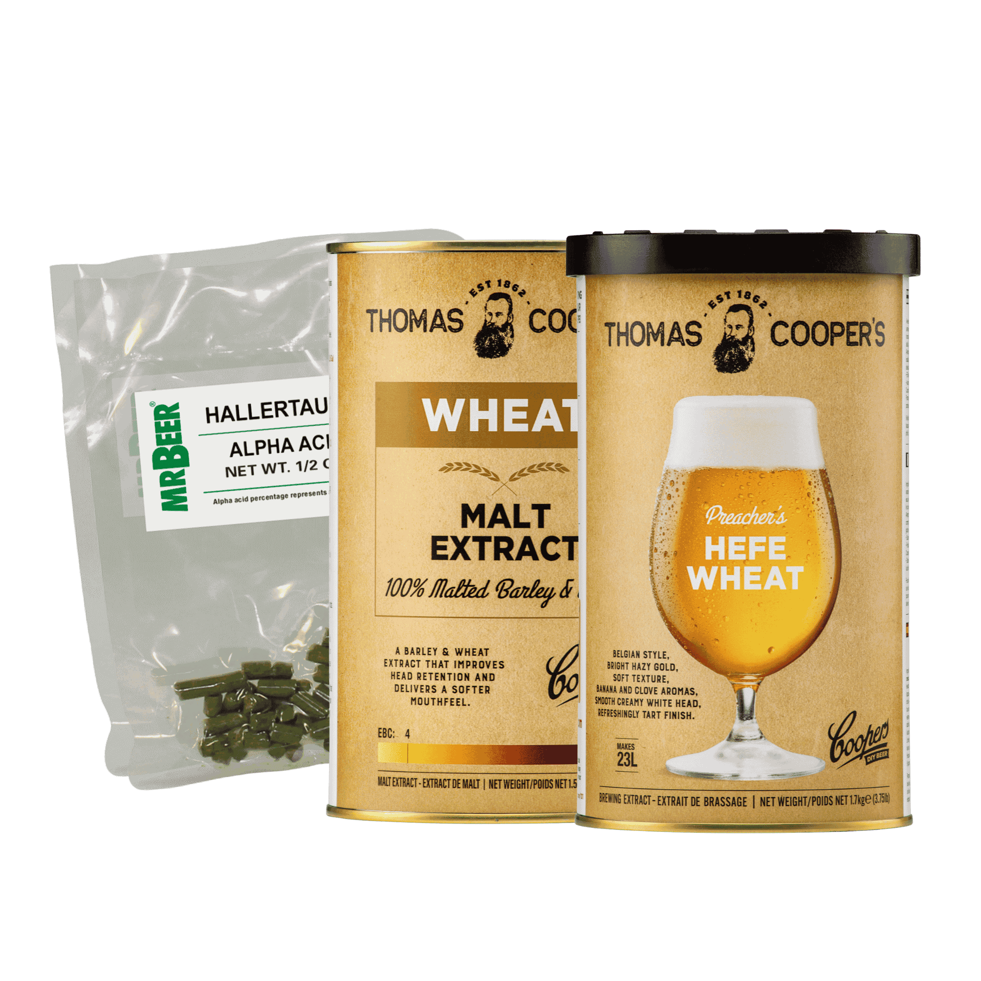 Whispering Wheat Hefeweizen 5 Gallon