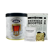 American Ale Standard Refill with brewing extract, BrewMax Booster, yeast, and cleanser