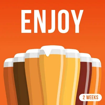 Coopers DIY Enjoy step showing a range of finished beers