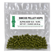 Simcoe pellet hops 1 oz packet for homebrewing IPAs and pale ales