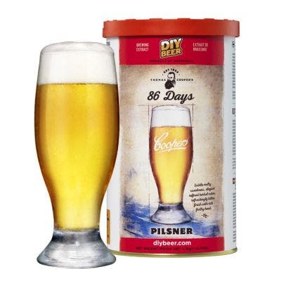 Coopers DIY Thomas Coopers Series 86 Days Pilsner 5 Gallon Refill 