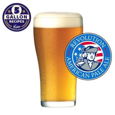 Revolution American Pale Ale 5 Gallon Recipe 