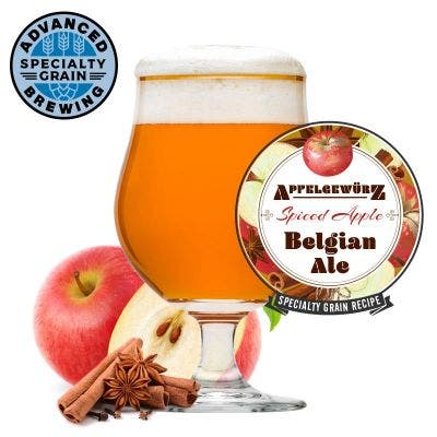 Apfelgewürz Spiced Apple Belgian Ale 5 Gallon