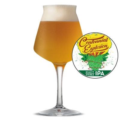 Centennial Explosion Hazy Double IPA