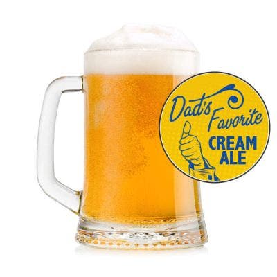 Dad's Favorite Cream Ale Glass