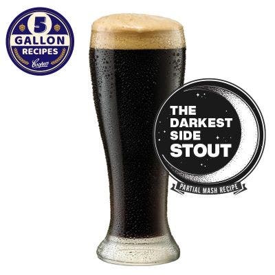 The Darkest Side Stout 5 Gallon Recipe 