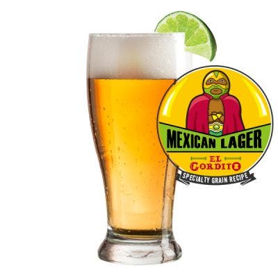 El Gordito Mexican Lager 5 Gallon