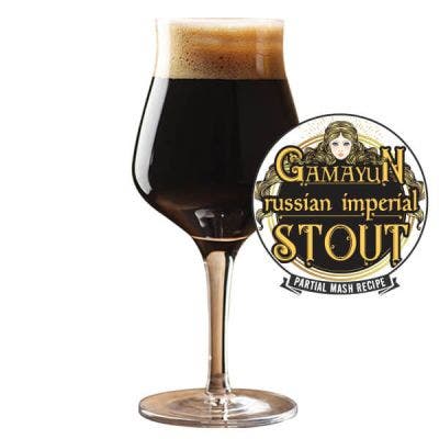 Gamayun Russian Imperial Stout Partial Mash Version 