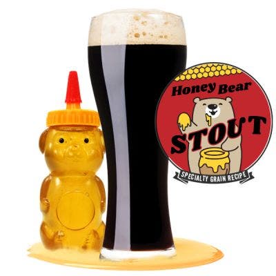 Honey Bear Stout 5 Gallon