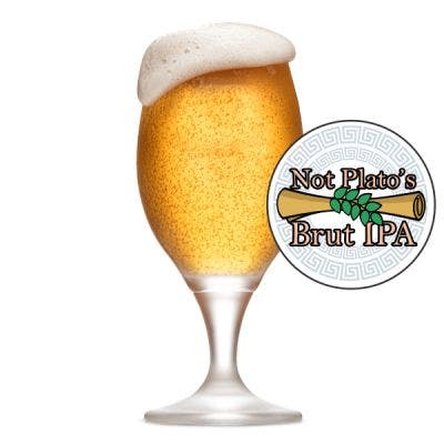 Not Plato's Brut IPA 5 Gallon