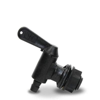 Spigot Assembly With Nut & Washer - Black Locking Spigot 