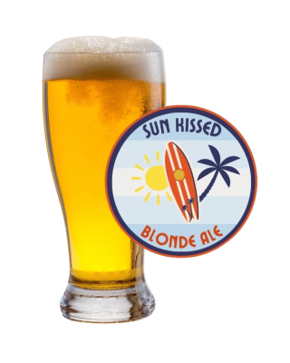 Sun Kissed Blonde Ale – Hoppy Edition Recipe Kit