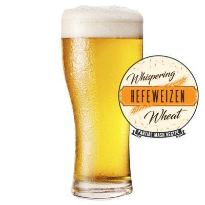 Whispering Wheat Hefeweizen Glass