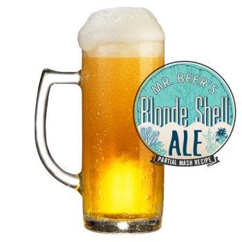 Mr. Beer's Blonde Shell Ale 