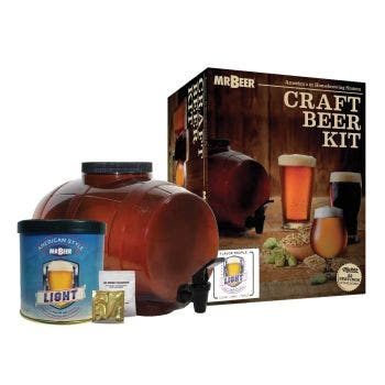 Classic American Light Starter Beer Making Kit 